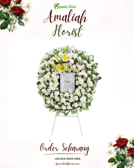 Krans Bunga Duka Pengangsalan